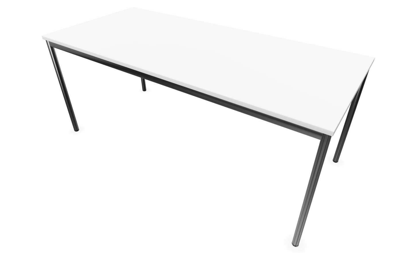 Dietiker Atos I Besprechungstisch - HPL Platte - Pearl White