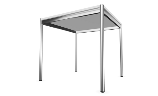 Dietiker Atos II Besprechungstisch - HPL Platte - Pearl White