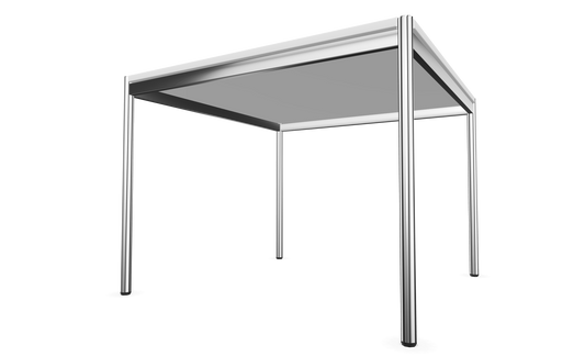 Dietiker Atos II Besprechungstisch - HPL Platte - Pearl White