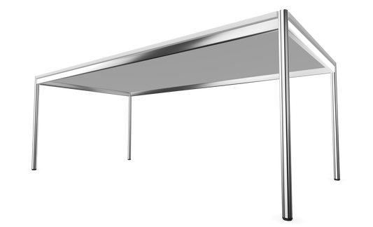 Dietiker Atos II Besprechungstisch - HPL Platte - Pearl White