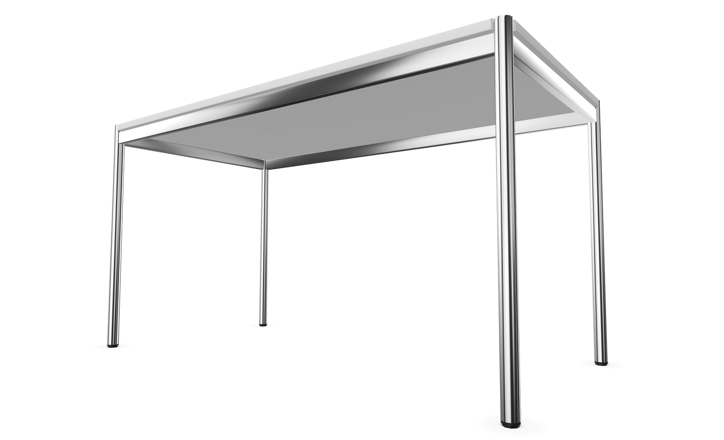 Dietiker Atos II Besprechungstisch - HPL Platte - Pearl White