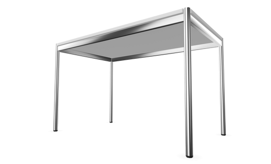 Dietiker Atos II Besprechungstisch - HPL Platte - Pearl White