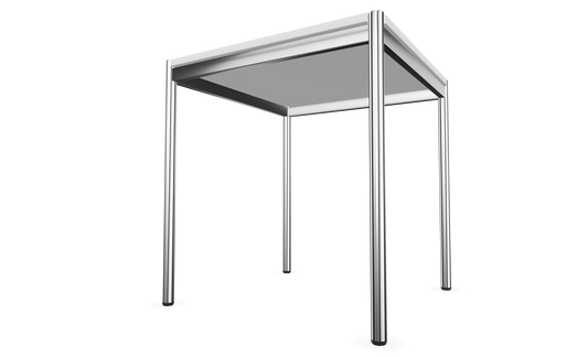 Dietiker Atos II Besprechungstisch - HPL Platte - Pearl White