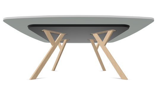 Dietiker Felber T14 Sitzungstisch - HPL Platte - Rain