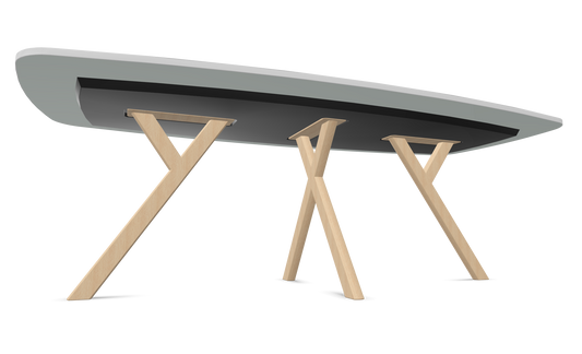 Dietiker Felber T14 Sitzungstisch - HPL Platte - Rain