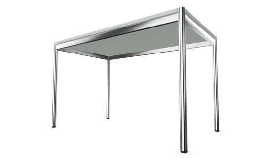 Dietiker Atos II Besprechungstisch - HPL Platte - Rain
