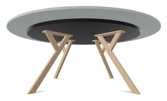 Dietiker Felber T14 Sitzungstisch - HPL Platte - Rain