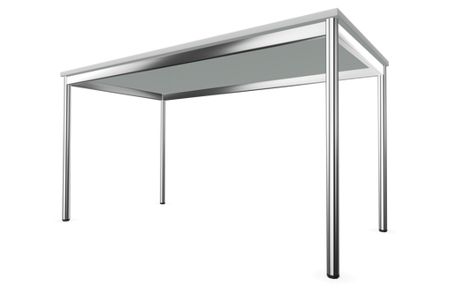 Dietiker Atos I Besprechungstisch - HPL Platte - Rain