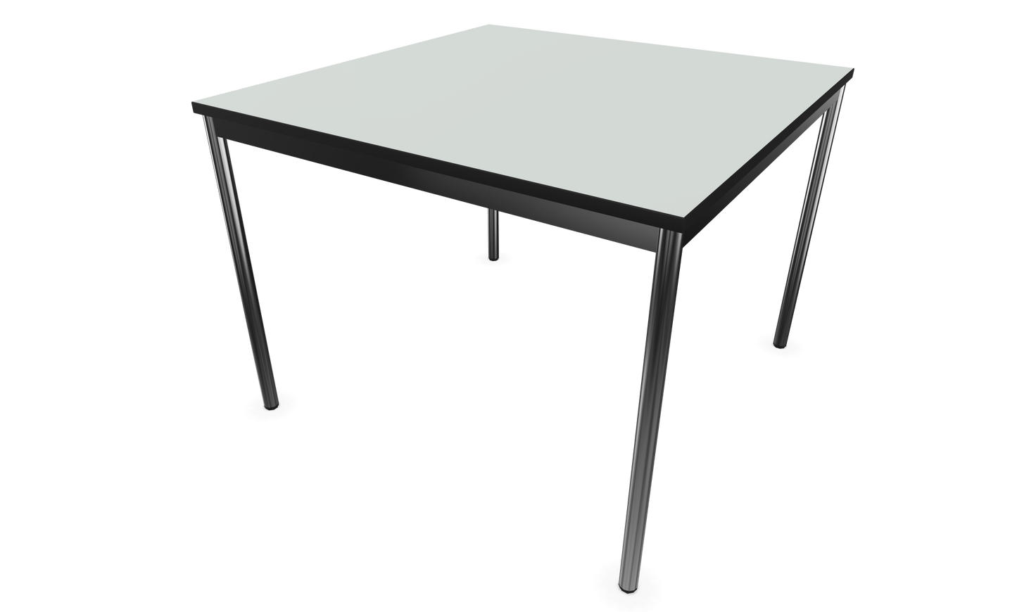 Dietiker Atos I Besprechungstisch - HPL Platte - Silver Grey