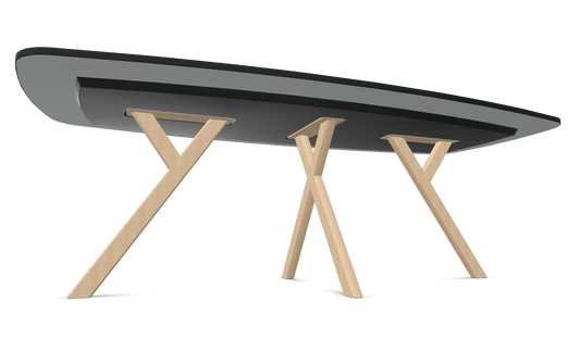 Dietiker Felber T14 Sitzungstisch - HPL Platte - Silver Grey