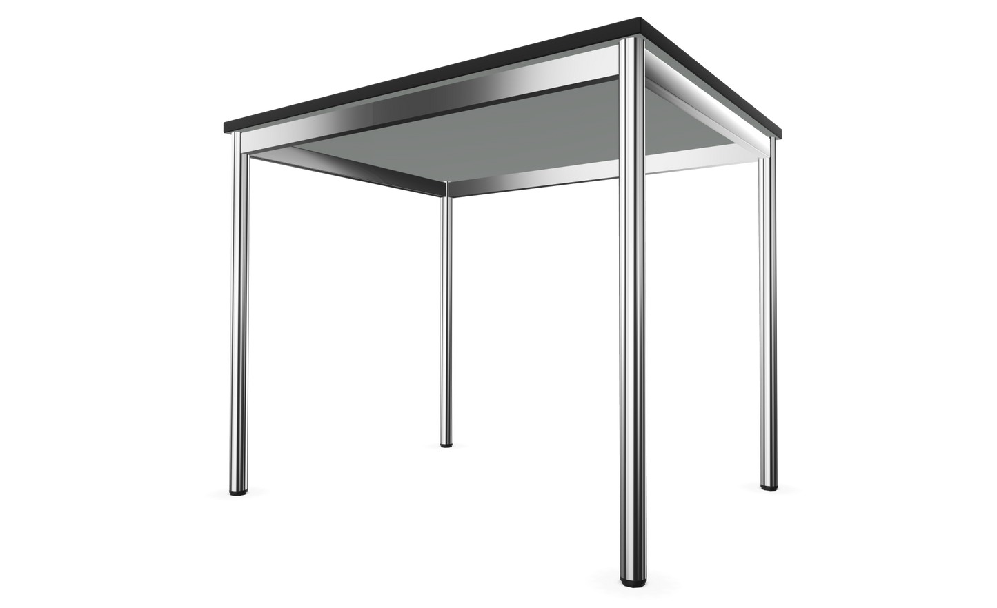 Dietiker Atos I Besprechungstisch - HPL Platte - Silver Grey