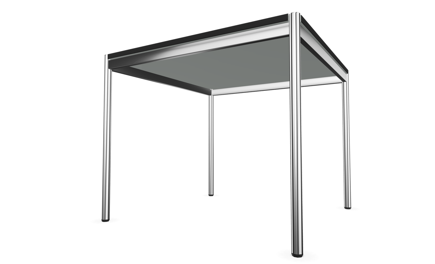 Dietiker Atos II Besprechungstisch - HPL Platte - Silver Grey