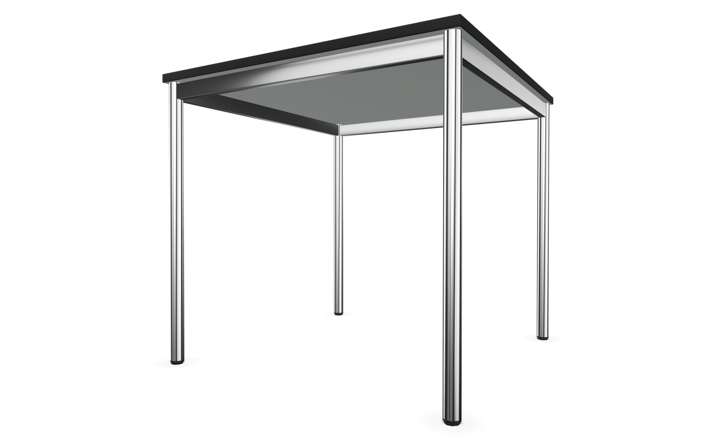 Dietiker Atos I Besprechungstisch - HPL Platte - Silver Grey