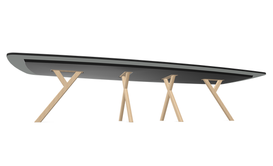 Dietiker Felber T14 Sitzungstisch - HPL Platte - Silver Grey