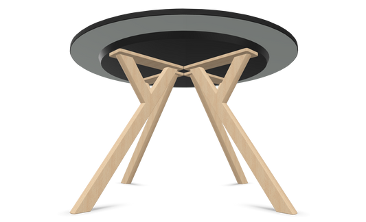 Dietiker Felber T14 Sitzungstisch - HPL Platte - Silver Grey