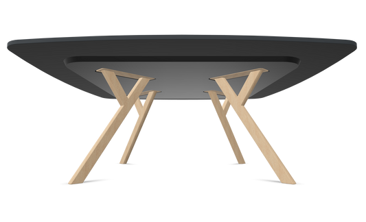 Dietiker Felber T14 Sitzungstisch - HPL Platte - Ebony