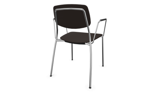 Dietiker Felber C14 Stuhl - Holz verleimt und geformt - D 169 Buche havanna-braun