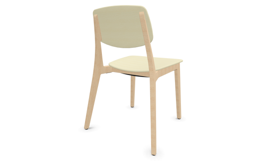 Dietiker Felber C14 Stuhl - Holz verleimt und geformt - D 305 Buche ahornfarbig