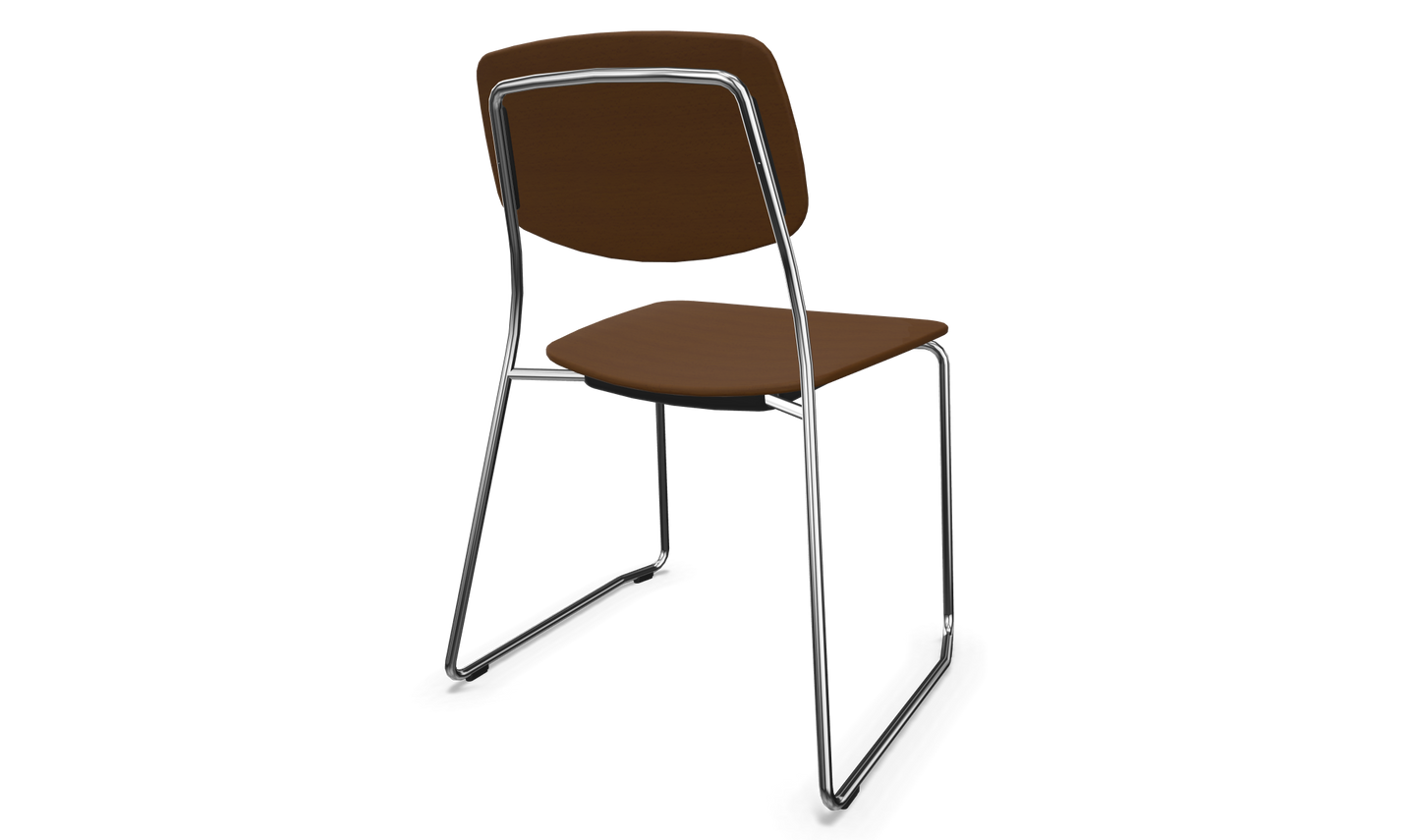 Dietiker Felber C14 Stuhl - Holz verleimt und geformt - D 315 braun