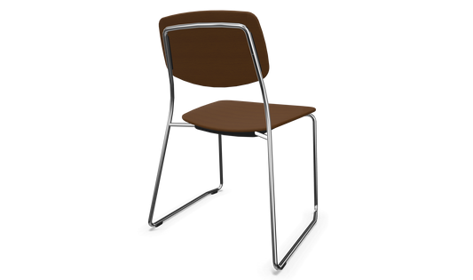 Dietiker Felber C14 Stuhl - Holz verleimt und geformt - D 315 braun