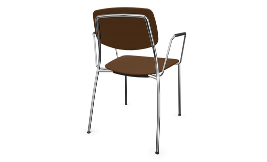 Dietiker Felber C14 Stuhl - Holz verleimt und geformt - D 315 braun