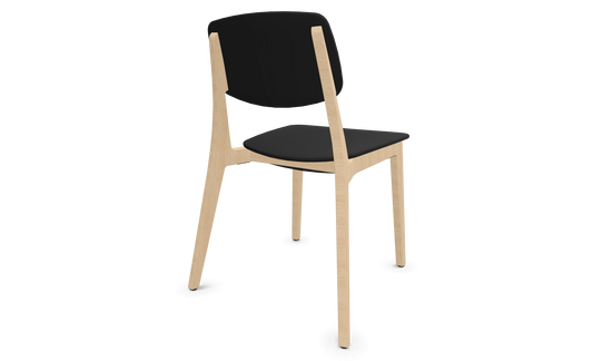 Dietiker Felber C14 Stuhl - Holz verleimt und geformt - D 316 Buche schwarz