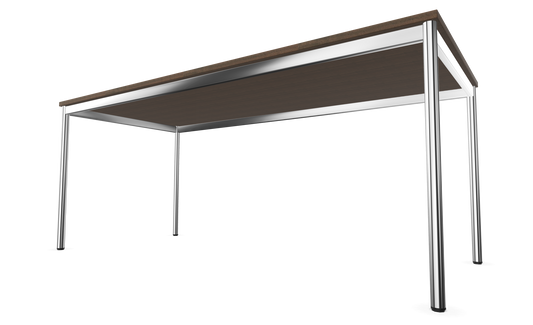 Dietiker Atos I Besprechungstisch - HPL Platte - Noce Vero