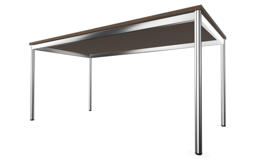 Dietiker Atos I Besprechungstisch - HPL Platte - Noce Vero