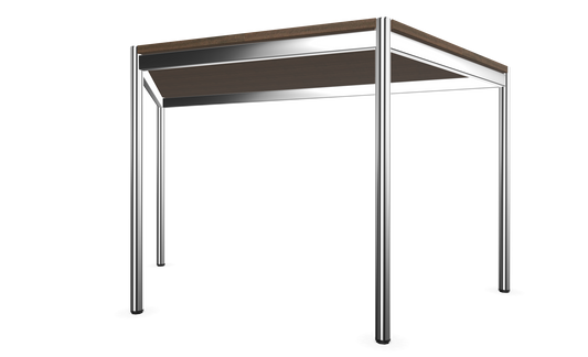 Dietiker Atos II Besprechungstisch Trapez - HPL Platte - Noce Vero