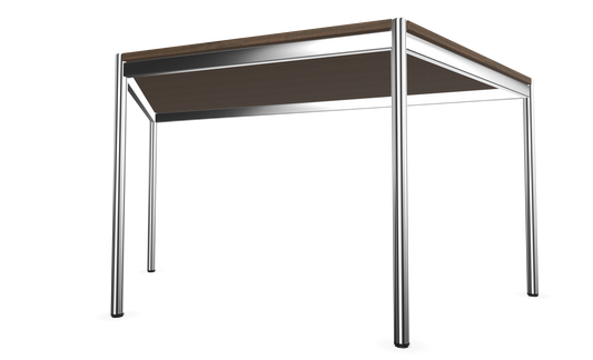 Dietiker Atos II Besprechungstisch Trapez - HPL Platte - Noce Vero