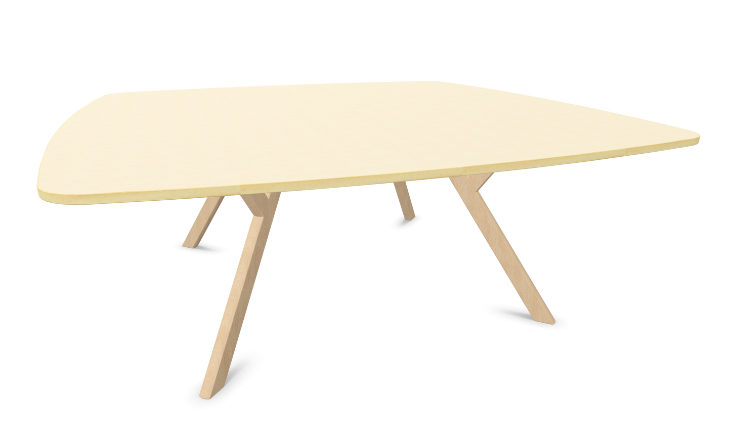 Dietiker Felber T14 Sitzungstisch - HPL Platte - Alaska Birch