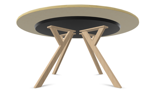 Dietiker Felber T14 Sitzungstisch - HPL Platte - Alaska Birch