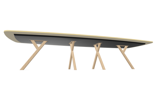 Dietiker Felber T14 Sitzungstisch - HPL Platte - Alaska Birch