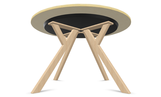 Dietiker Felber T14 Sitzungstisch - HPL Platte - Alaska Birch