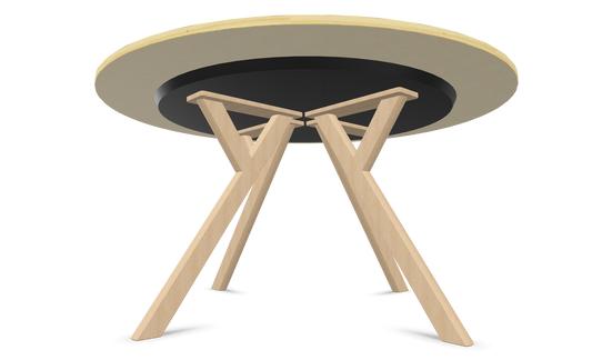 Dietiker Felber T14 Sitzungstisch - HPL Platte - Alaska Birch