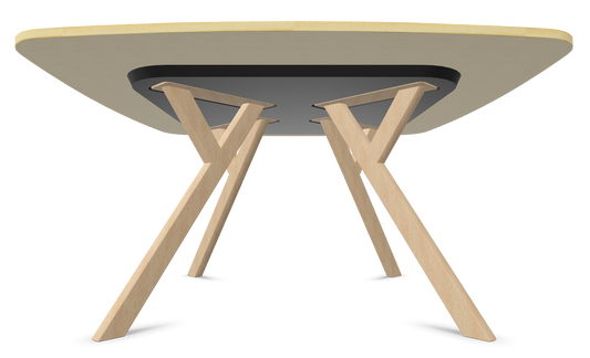 Dietiker Felber T14 Sitzungstisch - HPL Platte - Alaska Birch
