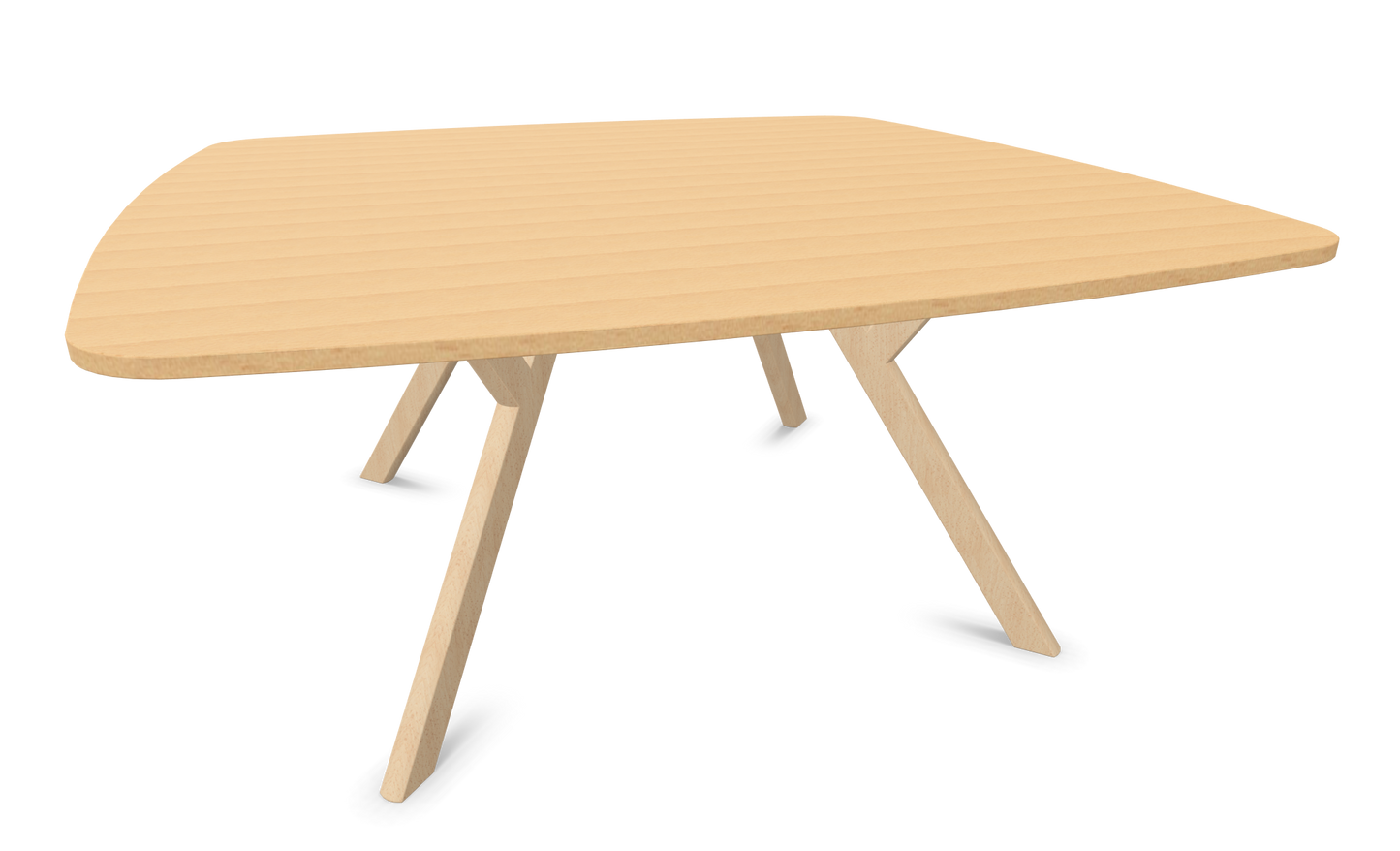 Dietiker Felber T14 Sitzungstisch - HPL Platte - Global Beech