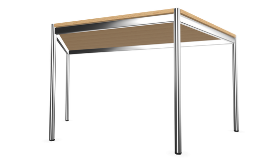 Dietiker Atos II Besprechungstisch Trapez - HPL Platte - Global Beech