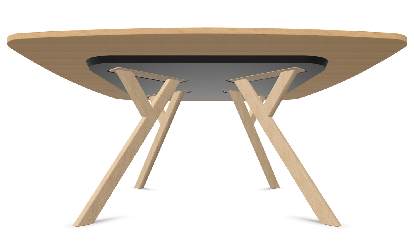 Dietiker Felber T14 Sitzungstisch - HPL Platte - Global Beech