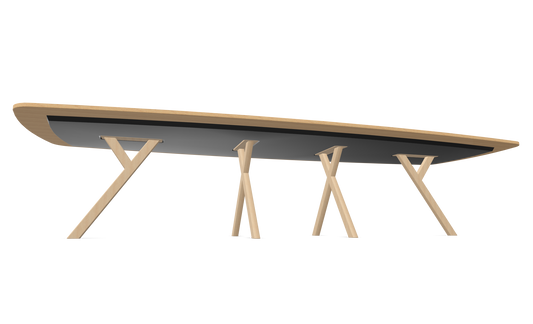 Dietiker Felber T14 Sitzungstisch - HPL Platte - Global Beech