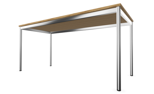 Dietiker Atos I Besprechungstisch - HPL Platte - Yorkshire Oak