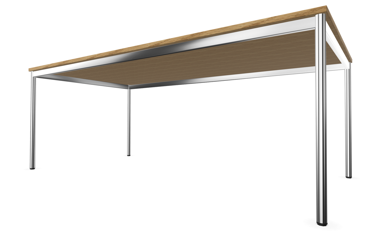 Dietiker Atos I Besprechungstisch - HPL Platte - Yorkshire Oak