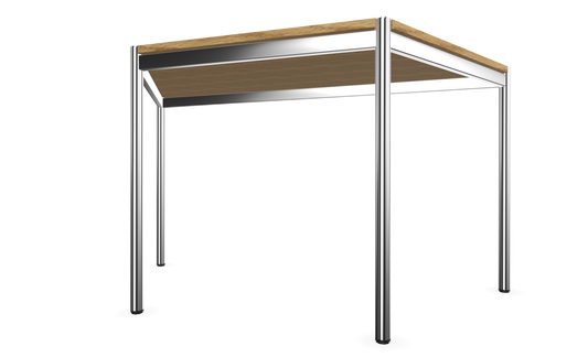 Dietiker Atos II Besprechungstisch Trapez - HPL Platte - Yorkshire Oak