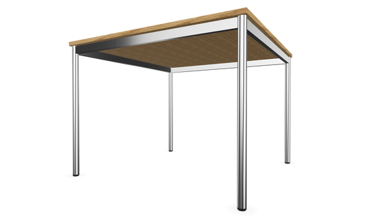 Dietiker Atos I Besprechungstisch - HPL Platte - Yorkshire Oak