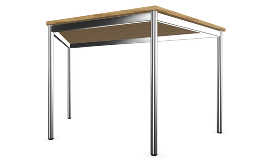 Dietiker Atos I Besprechungstisch Trapez - HPL Platte - Yorkshire Oak
