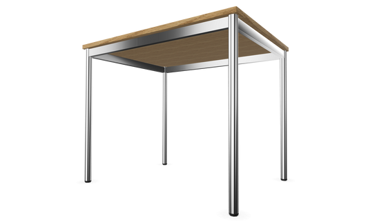 Dietiker Atos I Besprechungstisch - HPL Platte - Yorkshire Oak