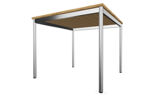 Dietiker Atos I Besprechungstisch - HPL Platte - Yorkshire Oak