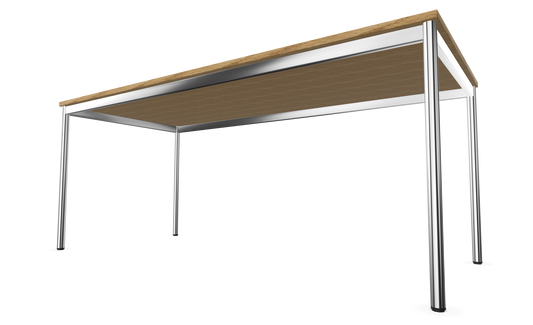 Dietiker Atos I Besprechungstisch - HPL Platte - Yorkshire Oak