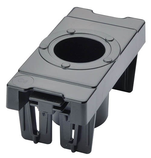 Bedrunka & Hirth CNC-Kunststoffeinsatz - Kunststoff - Schwarz