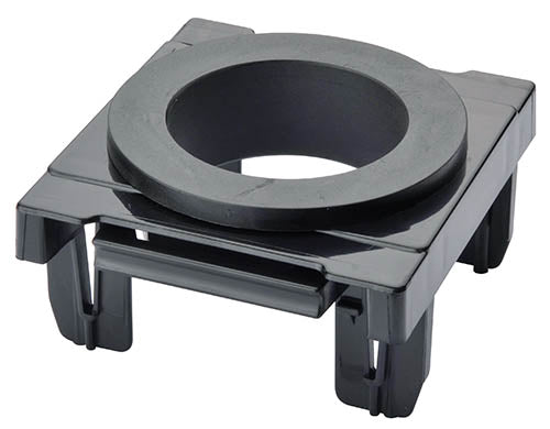 Bedrunka & Hirth CNC-Kunststoffeinsatz - Kunststoff - Schwarz